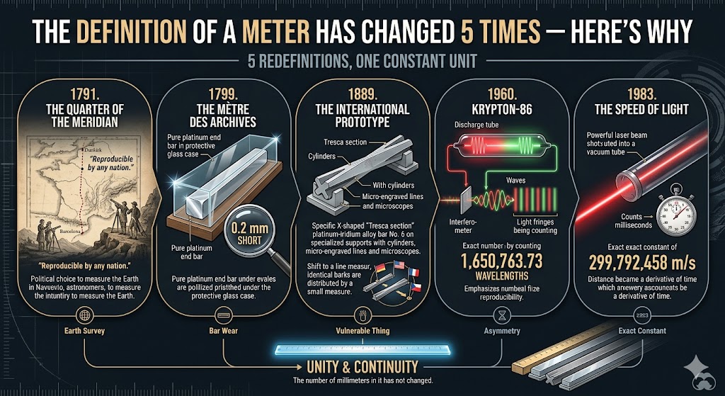 The Definition of a Meter Has Changed 5 Times — Here's Why